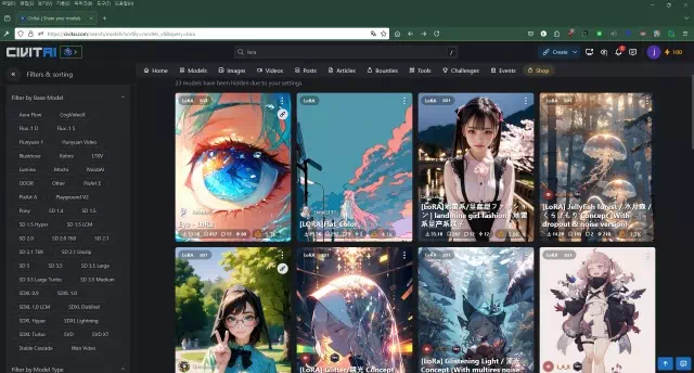 LoRA 모델이란 AI 이미지 생성의 핵심 기능